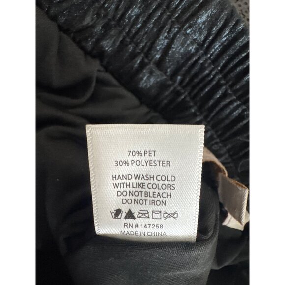 Simply Southern Womens Black Sequin wide leg Pants  size small medium lined - Picture 4 of 4